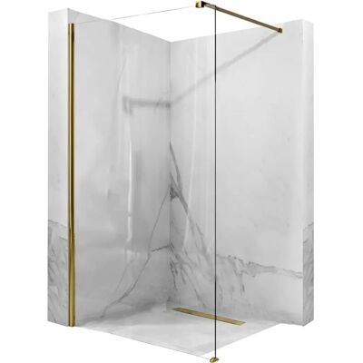 Skleněná sprchová stěna Rea Aero Gold 90 - Walk-In Skleněná sprchová stěna Rea Aero Gold 90 - Walk-In