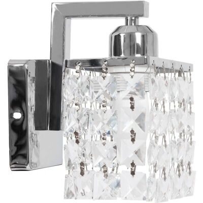 Toolight APP543-1W Wandleuchte - Metall Kristall Chrom Toolight APP543-1W Wandleuchte - Metall Kristall Chrom