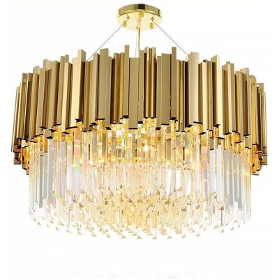 Toolight Cristallo Oro 4-Luci Pendente Toolight Cristallo Oro 4-Luci Pendente