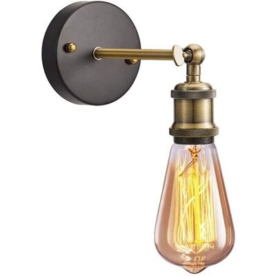Lampada da Parete Toolight Oro Nero - Decorazione Moderna Minimalista Lampada da Parete Toolight Oro Nero - Decorazione Moderna Minimalista