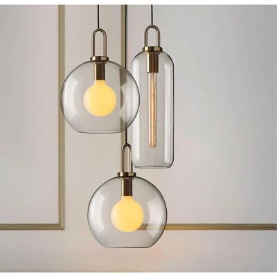 Toolight Lasipallo Katto Lampu - Säädettävä E27 Toolight Lasipallo Katto Lampu - Säädettävä E27
