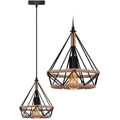 Toolight Lampada Sospensione Geometrica Vintage Toolight Lampada Sospensione Geometrica Vintage