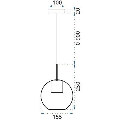 Toolight - Lampada a Sospensione Oro - E27 - Design Moderno - 1 Punto Luce Toolight - Lampada a Sospensione Oro - E27 - Design Moderno - 1 Punto Luce