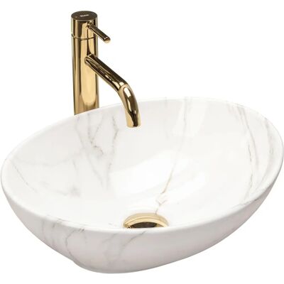 Rea Sofia Lucida Aiax - Lavabo da appoggio in ceramica Rea Sofia Lucida Aiax - Lavabo da appoggio in ceramica