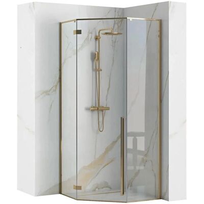 Rea Diamond Gold 90x90 - Cabina doccia Rea Diamond Gold 90x90 - Cabina doccia