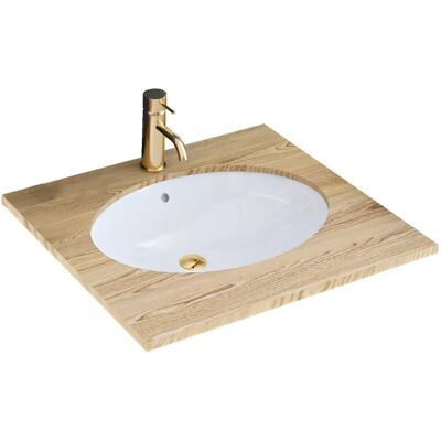 REA White Undercounter Washbasin - Bathroom Sink REA White Undercounter Washbasin - Bathroom Sink