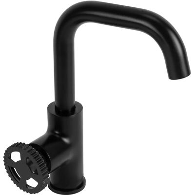 Rubinetto bagno Rea Vertigo Side - Ottone, Nero Opaco Rubinetto bagno Rea Vertigo Side - Ottone, Nero Opaco
