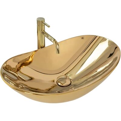 REA Royal Gold Countertop Washbasin - Lavabo REA Royal Gold Countertop Washbasin - Lavabo