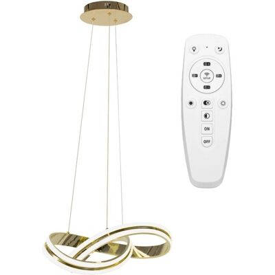 Toolight Lampada Sospensione Oro APP818-CP Moderna Regolabile - Lampada LED Toolight Lampada Sospensione Oro APP818-CP Moderna Regolabile - Lampada LED