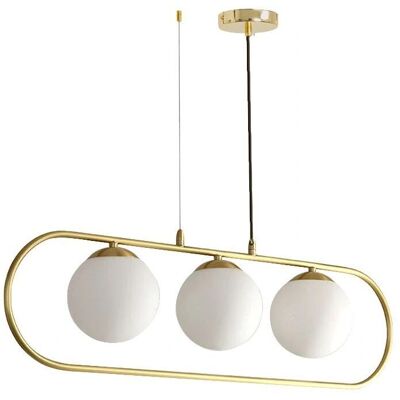 Toolight - Moderni kultainen riippuvalaisin - E27, 81-105cm Toolight - Moderni kultainen riippuvalaisin - E27, 81-105cm