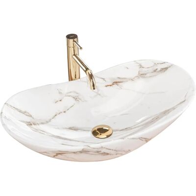 Lavabo da appoggio Royal Lava - Effetto pietra naturale Lavabo da appoggio Royal Lava - Effetto pietra naturale