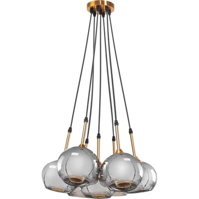 Toolight - Pendant Lamp - Black Gold - G9 - Modern Interior Toolight - Pendant Lamp - Black Gold - G9 - Modern Interior