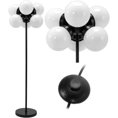 Toolight Black Floor Lamp - 127cm Modern Minimalist Lighting Toolight Black Floor Lamp - 127cm Modern Minimalist Lighting