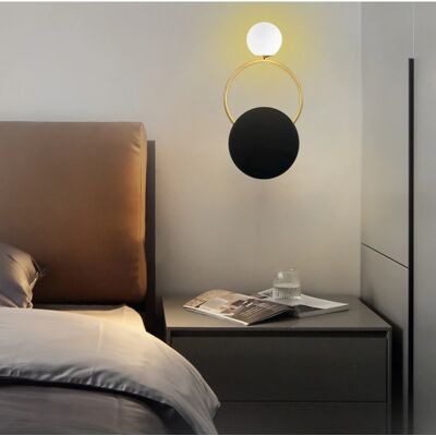Toolight APP923-1W Lampada da parete nero oro - Illuminazione Toolight APP923-1W Lampada da parete nero oro - Illuminazione