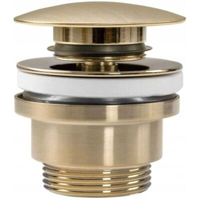 REA GULD BØRSTED Universal Click-Clack Plug - Bathroom Sink Stopper REA GULD BØRSTED Universal Click-Clack Plug - Bathroom Sink Stopper