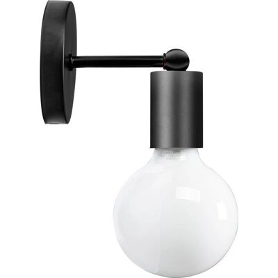 Lampada da parete nera Toolight - E27 1-Punti - Illuminazione Lampada da parete nera Toolight - E27 1-Punti - Illuminazione
