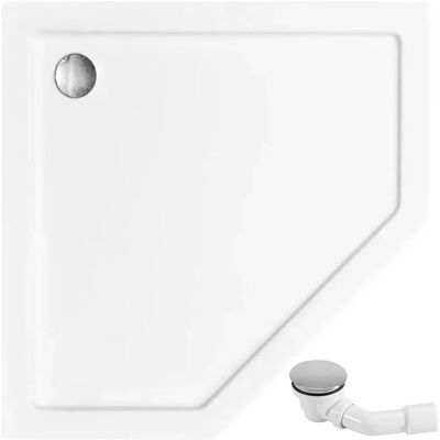 Rea Diamond 90x90 Plato de ducha acrílico negro - Plato de ducha Rea Diamond 90x90 Plato de ducha acrílico negro - Plato de ducha
