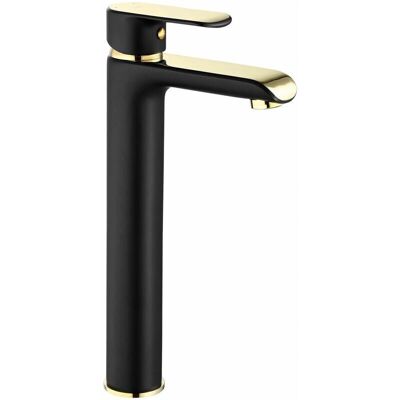 Rubinetto bagno REA Bloom nero oro alto - Rubinetto bagno Rubinetto bagno REA Bloom nero oro alto - Rubinetto bagno