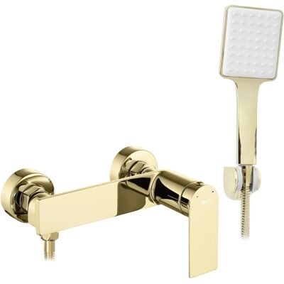 Miscelatore doccia Storm Gold a parete - Tipo di doccia Miscelatore doccia Storm Gold a parete - Tipo di doccia