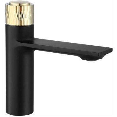 Rea Storm Black Gold Low - Bathroom Faucet Rea Storm Black Gold Low - Bathroom Faucet