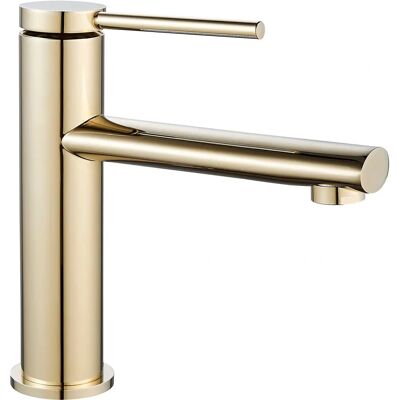 Rea Bathroom Faucet Oval Gold Low - Bathroom Faucet Rea Bathroom Faucet Oval Gold Low - Bathroom Faucet