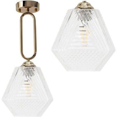 Toolight Ceiling Lamp - APP1025-1CP - Elegant Gold Ceiling Light Toolight Ceiling Lamp - APP1025-1CP - Elegant Gold Ceiling Light