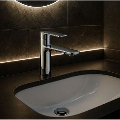 Rea - Rubinetto Bagno Basso Cromato - Rubinetto Rea - Rubinetto Bagno Basso Cromato - Rubinetto