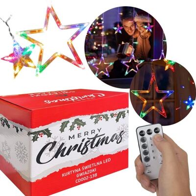 Tutumi LED Curtain - Remote Control - Christmas Decor Tutumi LED Curtain - Remote Control - Christmas Decor