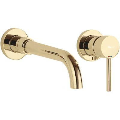 REA Lungo Long Gold Wall-Mounted Faucet - Faucet REA Lungo Long Gold Wall-Mounted Faucet - Faucet