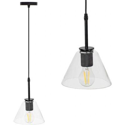 Toolight Musta Riippuvalaisin E27 60W Toolight Musta Riippuvalaisin E27 60W