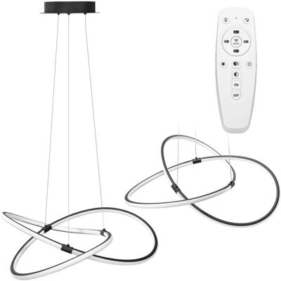 Toolight Schwarze Pendelleuchte - LED Deckenlampe Toolight Schwarze Pendelleuchte - LED Deckenlampe