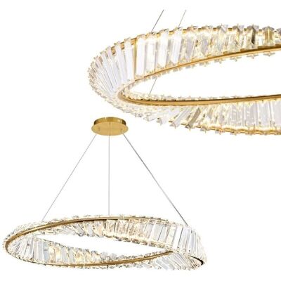 Toolight Kristall Hängeleuchte - LED, Höhenverstellbar Toolight Kristall Hängeleuchte - LED, Höhenverstellbar