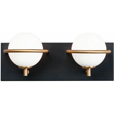 Toolight Lampada da Parete Nera - APP1221-2W G9 - Luce da Parete Toolight Lampada da Parete Nera - APP1221-2W G9 - Luce da Parete