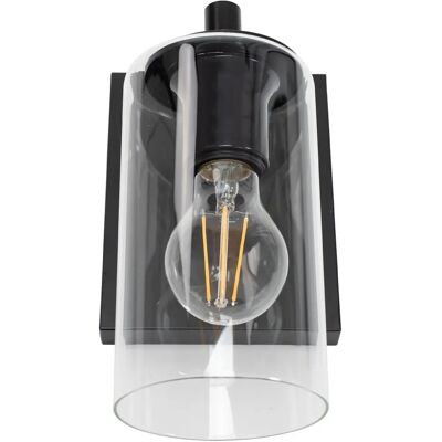 Lampada da Parete Toolight - APP1222-1W - Nero Lampada da Parete Toolight - APP1222-1W - Nero