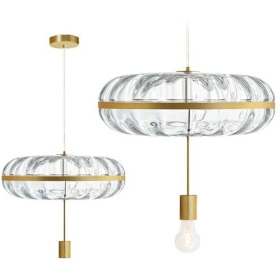 Toolight Kultainen Kattolampu - E27 - Moderni Minimalistinen Tyyli Toolight Kultainen Kattolampu - E27 - Moderni Minimalistinen Tyyli