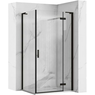 Rea Hugo Black 90x90 Cabina de ducha de esquina - Ducha Rea Hugo Black 90x90 Cabina de ducha de esquina - Ducha