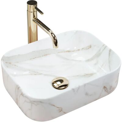 Rea Demi Mini Aiax modern ceramic washbasin - Bathroom sink Rea Demi Mini Aiax modern ceramic washbasin - Bathroom sink