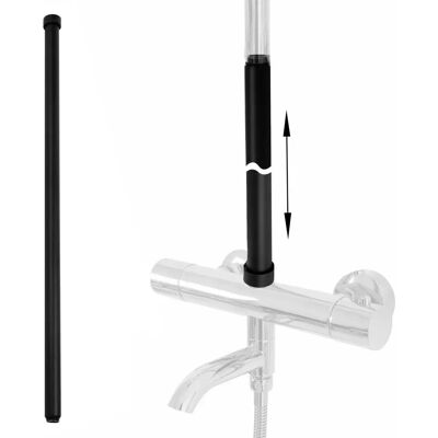 Rea Estensione per set vasca e doccia nero 60cm - Estensione vasca e doccia Rea Estensione per set vasca e doccia nero 60cm - Estensione vasca e doccia