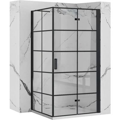 REA Molier Schwarz 90x90 - Duschkabine REA Molier Schwarz 90x90 - Duschkabine