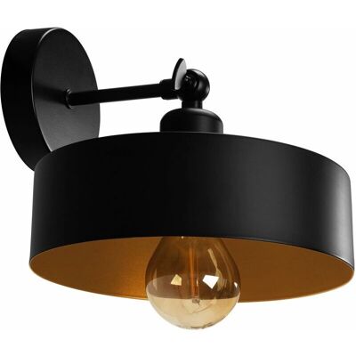 TOOLIGHT Lampada da Parete Oro Nero - APP1332-1W - Moderno Minimalista TOOLIGHT Lampada da Parete Oro Nero - APP1332-1W - Moderno Minimalista