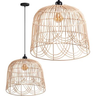 Lampada Sospesa Marrone Toolight - Altezza Regolabile Lampada Sospesa Marrone Toolight - Altezza Regolabile