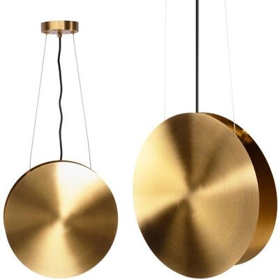 Toolight APP1377-CP Black/Old Gold Pendant Lamp Toolight APP1377-CP Black/Old Gold Pendant Lamp