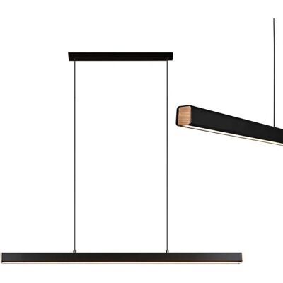 Toolight Black Pendant Lamp - 80cm - Adjustable Height Toolight Black Pendant Lamp - 80cm - Adjustable Height