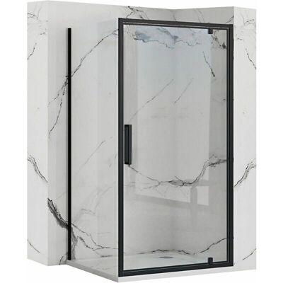 REA Rapid Swing czarny 120x100 - Kabina prysznicowa REA Rapid Swing czarny 120x100 - Kabina prysznicowa