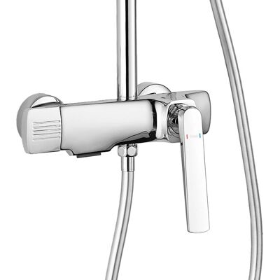 Zestaw prysznicowy REA Rebel Chrome - Chrom Zestaw prysznicowy REA Rebel Chrome - Chrom