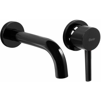 Grifo de Pared Lungo Negro Metálico - Grifo de Pared Grifo de Pared Lungo Negro Metálico - Grifo de Pared