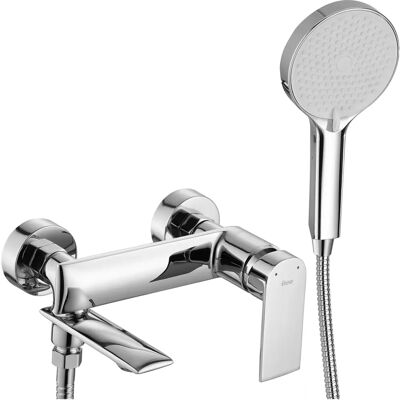 Rea Veneta Wall-mounted Chrome Bathtub Faucet - Bath Faucet Rea Veneta Wall-mounted Chrome Bathtub Faucet - Bath Faucet