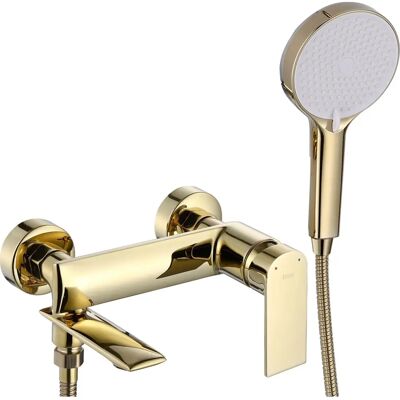 Rea Veneta Gold Wall-mounted Bathtub Faucet - Bath Faucet Rea Veneta Gold Wall-mounted Bathtub Faucet - Bath Faucet