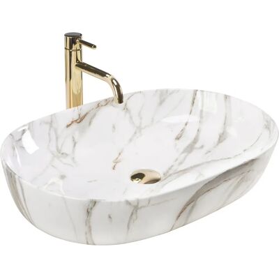 REA Cleo 61 Ceramic Sink - No Faucet Hole - 600+ mm REA Cleo 61 Ceramic Sink - No Faucet Hole - 600+ mm