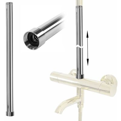 Rea Extension For A Bathtub And Shower Set Chrom 50cm - Bathtub and Shower Set Extension Rea Extension For A Bathtub And Shower Set Chrom 50cm - Bathtub and Shower Set Extension